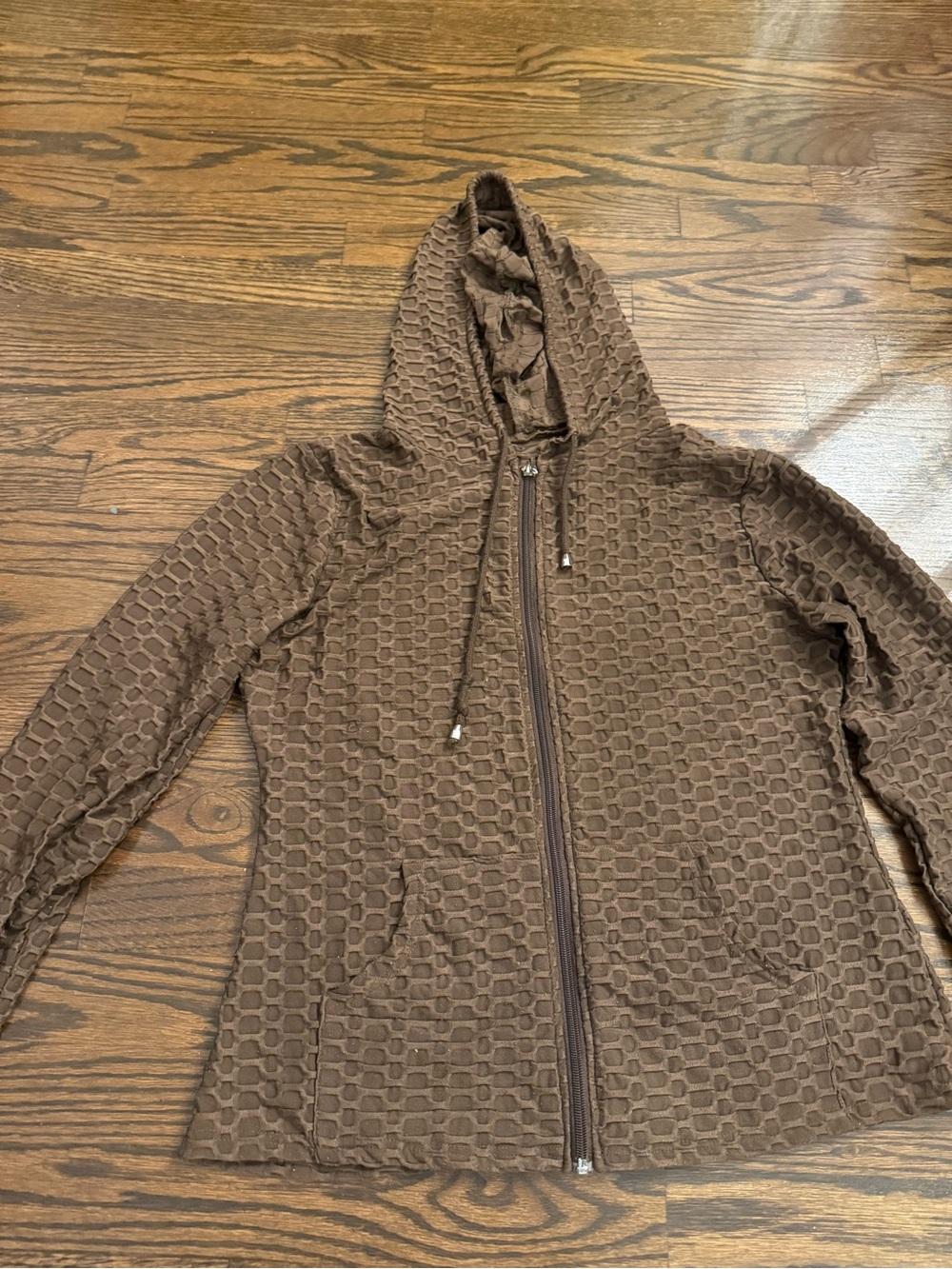 Y2K inspired brown Sweetshirt